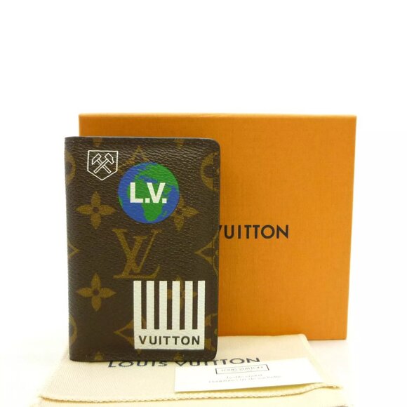 Authentic LOUIS VUITTON Pocket Organiser Card Case Monogram M67818 #S409009 - Picture 2 of 16
